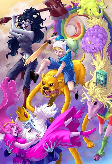 adventure time realistic art